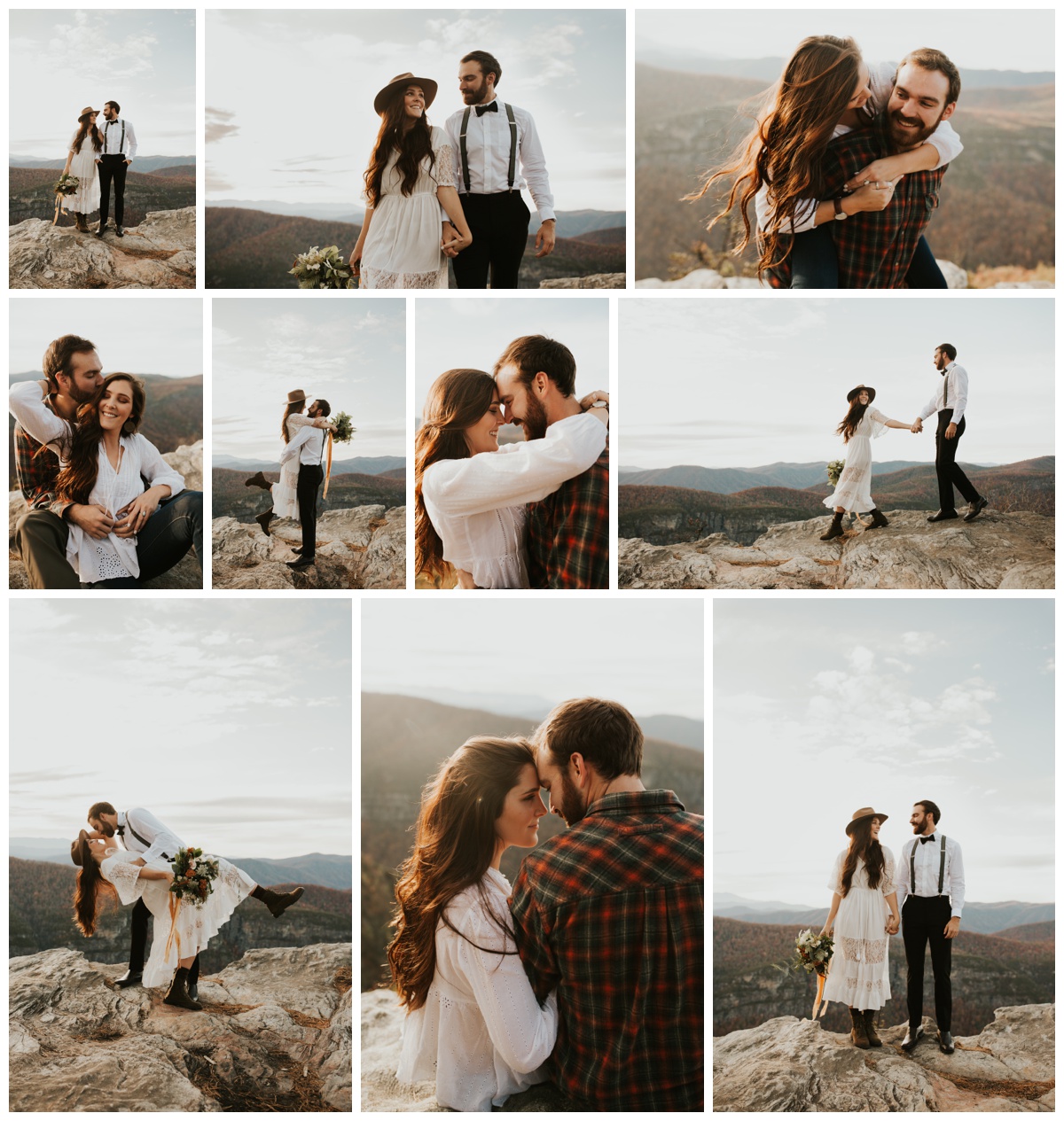 Indie Sunset Styled Shoot