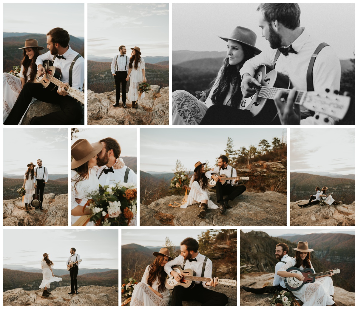 Indie Sunset Styled Shoot props